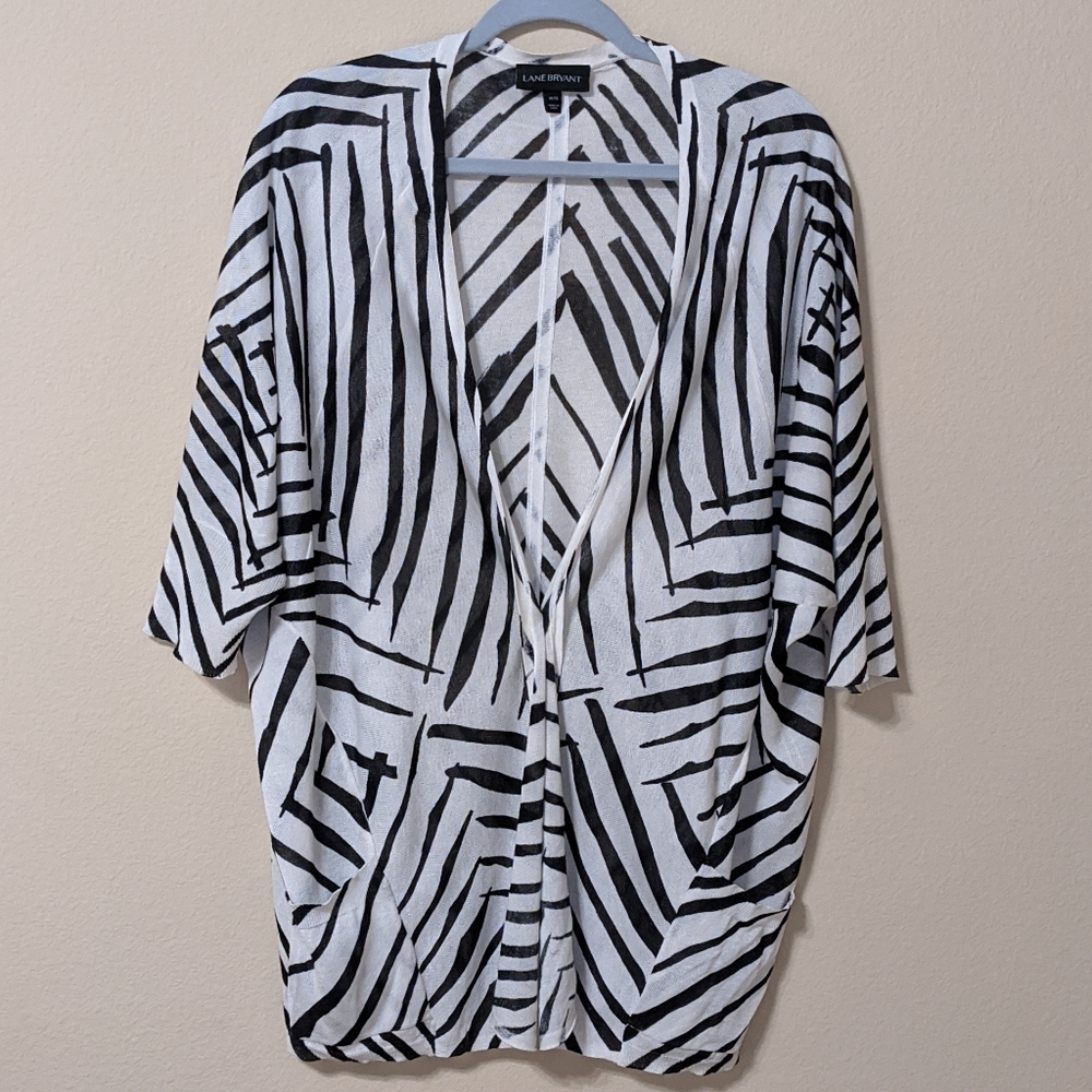 ⚡Lane Bryant Print Cardigan
